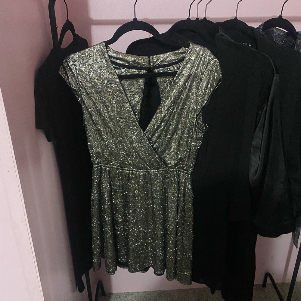 Gold Dress